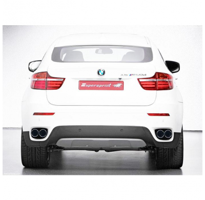 Kit Colas De Escape Derecha-Izquierda Oo90 - Bmw E71 X6 50ix Xdrive V8 Bi-Turbo (407 Cv) 04/2011 -> 2014 Supersprint