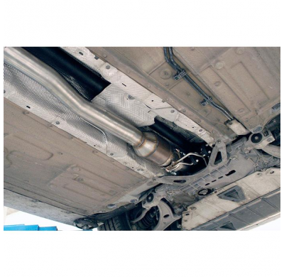 Downpipe + Catalizador Metalico ø143mm - Audi Tt Rs Quattro Coupè/Roadster 2.5 Tfsi (340 Cv) 2009 -> 2015 (ø80mm System) (With V