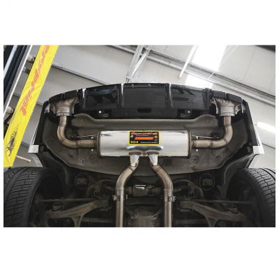 Escape Trasero  - Mercedes W166 Gle 63 Amg Suv 5.5i Bi-Turbo V8 (557 Cv) '15 ->  Supersprint