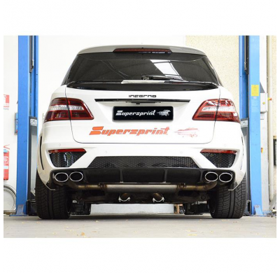 Kit Colas De Escape Derecha-Izquierda 120x80  - Mercedes C292 Gle 43 Amg Coupè 3.0i Bi-Turbo V6 (367 Cv) 2015 -> 2018 Supersprin