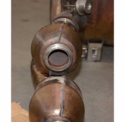 Tubo "Y-Pipe" Izquierdo Con Catalizador Metalico  - Lamborghini Aventador Roadster Lp 700-4 V12 2012 -> 2016 (With Valve) Supers