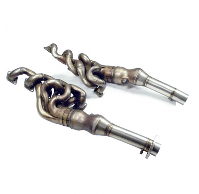 Downpipe Derecho-Izquierdo(Reemplaza Pre-Catalizador,Para Soldar En Colector Oem ) - Bmw E63 Coupè M6 5.0i V10 '05 -> Supersprin