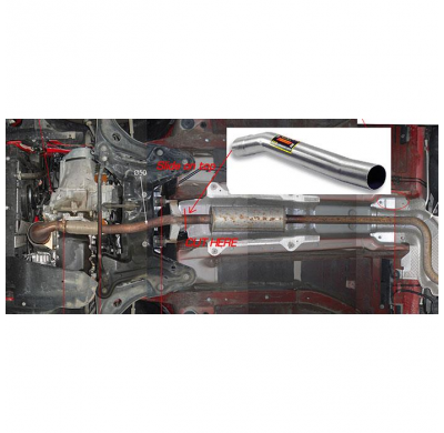 Tubo Delantero - Citroën Ds3 Vti 1.6i 16v (120 Cv) 2010 -> Supersprint