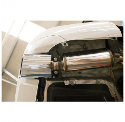 Escape Trasero Derecho "Racing" 145x95(Standard Bumper)  - Mercedes A207 E 400 Cabrio V6 (3.5 Bi-Turbo) Facelift 2014 -> Sup