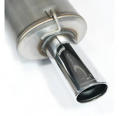 Escape Trasero  120x80 Inox  409 - Honda Civic ' 98 Aerodeck 1.6 (116 Cv) Supersprint