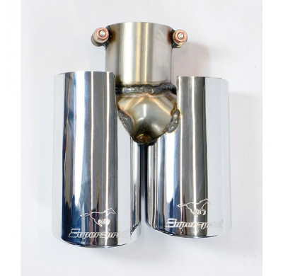 Cola De Escape 90x70 - Peugeot 208 Gti by Peugeot Sport 1.6i 16v (208 Cv) 2015 -> Supersprint