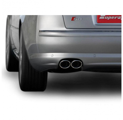 Escape Trasero Izquierdo 100x75 - Audi A8 S8 Quattro 5.2i V10 (450 Cv) '06 -> Supersprint