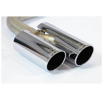 Rear exhaust OO80 Right - OO80 Left   ALTERNATIVA:Sistema 100% Acero Inox salida Derecha-Izquierda (Se necesita modificar parago
