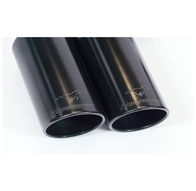 Kit Colas De Escape "Negras" Derecha-Izquierda  Oo90 - Bmw F26 X4 30d Xdrive (258 Cv) 2014 -> Supersprint