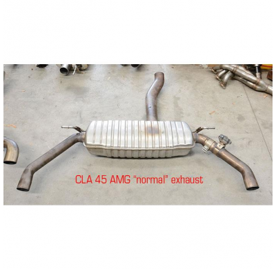 Escape Trasero Derecho-Izquierdo  - Mercedes C117 Cla 45 Amg (381 Cv) 2015 ->  Supersprint