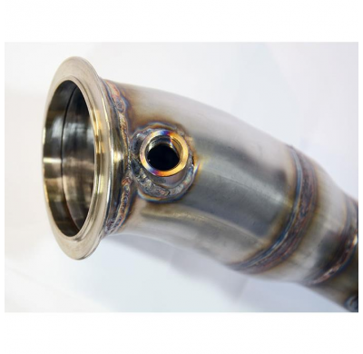 Turbo Downpipe Kit(Reemplaza 1° Catalizador) - Bmw F82 M4 Gts (500 Cv) 2016 -> 2017 (With Valve) Supersprint