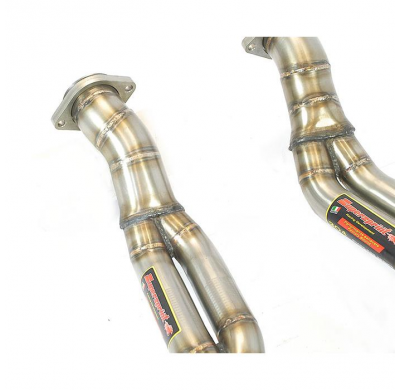 Secondary Cat.-Deleting Right + Left Pipes - Maserati Spyder Gransport 4.2i V8 (400 Cv) 2005 -> 2007 (Euro 4 / Usa) Supersprint