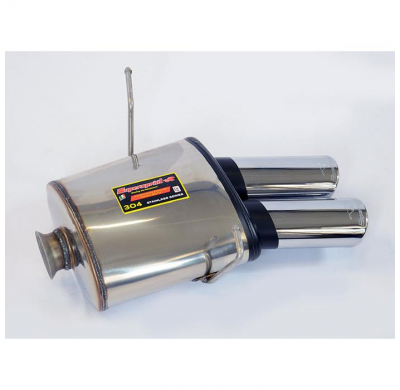 Escape Trasero Derecho 90x70 - Maserati Spyder 4.2i V8 (390 Cv) 2002 -> 2004 (Euro 4 / Usa) Supersprint