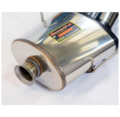 Escape Trasero Izquierdo 90x70 - Maserati Spyder 4.2i V8 (390 Cv) 2002 -> 2004 Supersprint