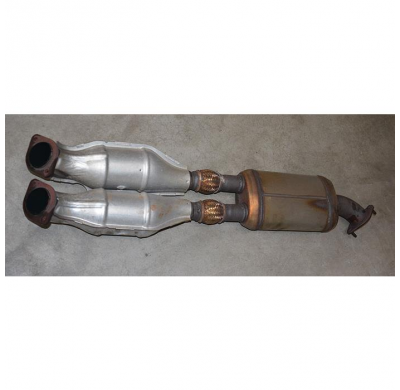 Tubo Delantero Derecho-Izquierdo (Reemplaza Catalizador) - Nissan Gt-R Specv 3.8 V6 Bi-Turbo (485 Cv) 2009 -> 2011 Supersprint