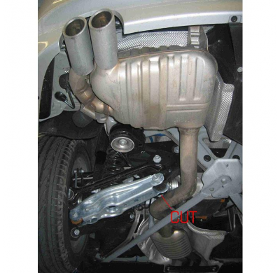 Escape Trasero "Power Loop" Oo80 - Bmw E88 Cabrio 125i (218 Cv) '08 -> Supersprint