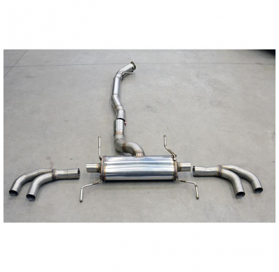 Escape Trasero Derecho-Izquierdo "Racing" - Nissan Gt-R Specv 3.8 V6 Bi-Turbo (485 Cv) 2009 -> 2011 Supersprint