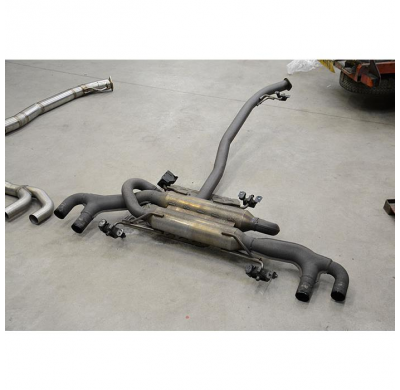 Escape Trasero Derecho-Izquierdo "Racing" - Nissan Gt-R Specv 3.8 V6 Bi-Turbo (485 Cv) 2009 -> 2011 Supersprint