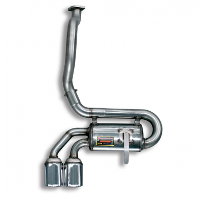 Escape Trasero Derecho  "Racing" 120x80 - Corvette C5 5.7i V8 '01 -> '03 Supersprint