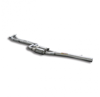 Escape Delantero Con Catalizador Metalico Derecho-Izquierdo - Alpina B10 (E39 Sedan + Touring) 3.3i 1999 -> 2003 Supersprint