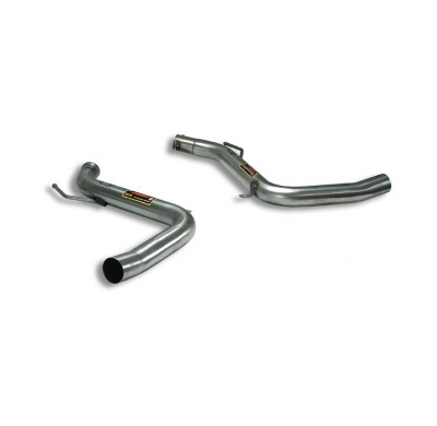 Kit Tubos De Conexión Derecho-Izquierdo Para Escape Central Oem - Mercedes C216 Cl 500 / Cl 550 4-Matic V8 '06 ->'10 Supersp
