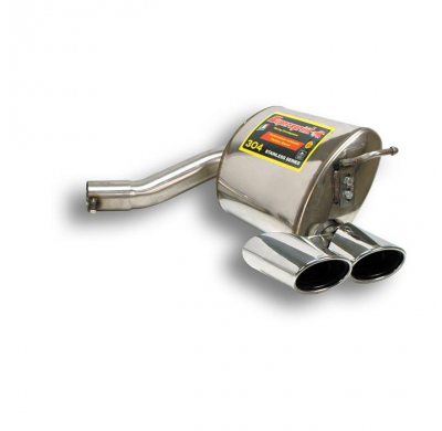 Escape Trasero Derecho 120x80 - Mercedes W211 E 350 V6 (4v/M272 - 272 Hp) (Sedan + S.W.) '05 ->'09 Supersprint