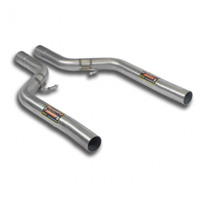 Kit Tubos Intermedios Derecho-Izquierdo - Maserati Grancabrio Sport 4.7i V8 (450 / 460 Cv) 2011 -> (With Valve) Supersprint