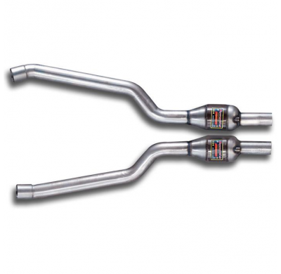 Tubo Delantero Con Catalizador Metalico Derecho-Izquierdo - Bmw E92 Coupè (S85 M5 - 5.0i V10 Motor Conversion) Supersprint