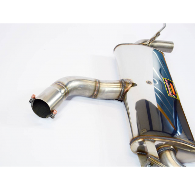 Escape Trasero Derecho-Izquierdo "Racing"  - Vw Golf V Gti 2.0 Tsi (200 Cv) '05 -> '08 (ø76mm) Supersprint