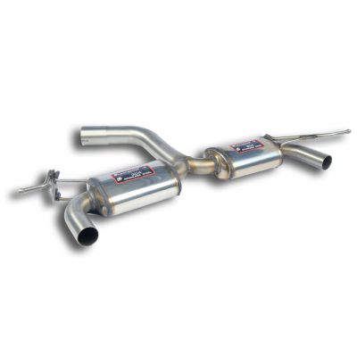 Escape Trasero "Racing" Derecho-Izquierdo  - Audi A3 8p Sportback 2.0 Tfsi (200 Cv) '05 ->'13 (ø65mm) Supersprint