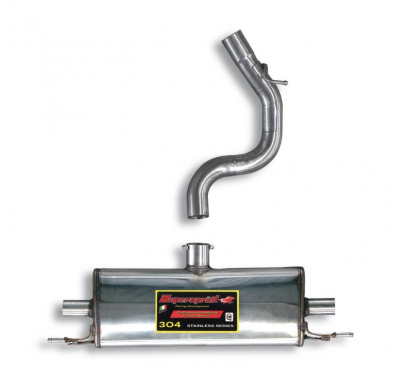 Escape Trasero Derecho-Izquierdo  - Audi Tt Rs Quattro Plus Coupè/Roadster 2.5 Tfsi (360 Cv) 2012 -> 2015 Sistema ø76mm  Sup