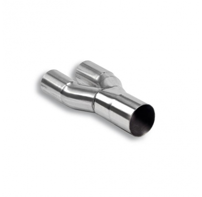 Tubo Conexión  "Y" Para Oem Kat - Audi Tt Rs Quattro Coupè/Roadster 2.5 Tfsi (340 Cv) 2009 -> 2015 Sistema  ø76mm  Supersprint