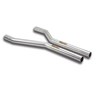 Tubos Delanteros Derecho-Izquierdo - Bmw E60 / E61 550i V8 (Sedan + Touring) '06 -> Supersprint