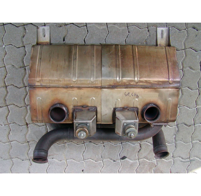 Tubos Traseros De Conexión Derecho-Izquierdo "By-Pass" (Reemplaza Escape Trasero Oem) - Lamborghini Murcielago Lp 650-4 V12