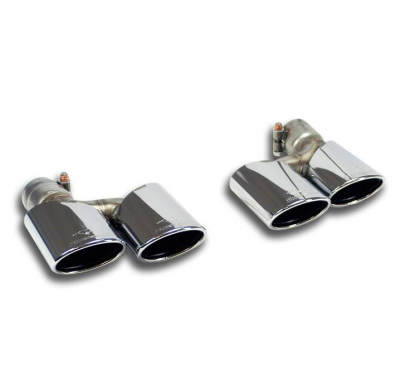 Kit Colas De Escape Derecha-Izquierda 120x80 - Mercedes W204 C 200 Cdi (136 Cv) '07 ->'09 Supersprint