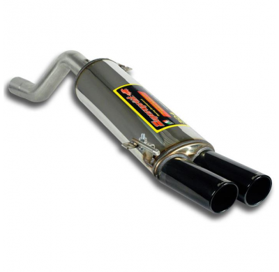 Escape Trasero Oo80 Colas Negras - Fiat Grande Punto Evo 1.3 M-Jet (75 Cv - 95 Cv) 2010 -> Supersprint