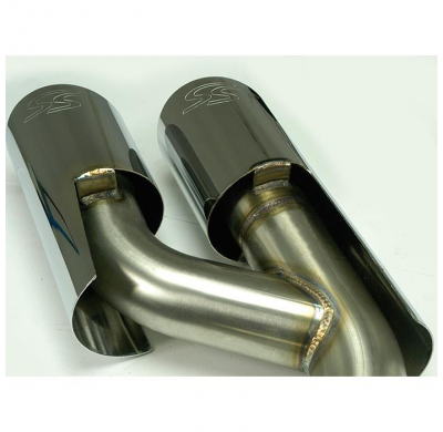 Kit Colas De Escape Derecho  Oo100 - Izquierdo Oo100 - Porsche 958 Cayenne S 4.1 Diesel V8 (385 Cv) 2014 -> 2018 Supersprint