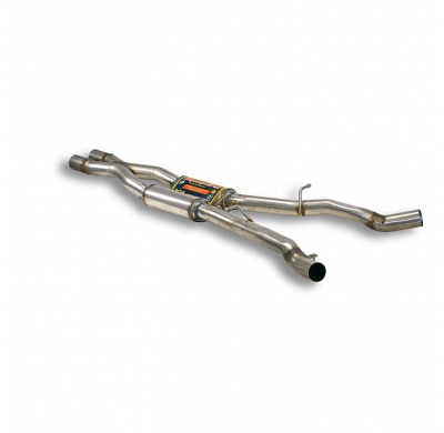 Escape Central "X-Pipe"  - Bmw E63 / E64 650i V8 '08 -> Supersprint