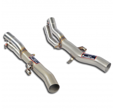 Kit Tubos Delanteros Derecho-Izquierdo (Reemplaza Catalizador) - Ferrari 612 Scaglietti V12 (540 Cv) '04 -> '11 Supersprint