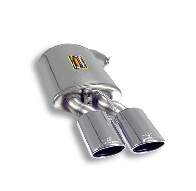 Escape Trasero Izquierdo 120x80 - Mercedes C216 Cl 500 / Cl 550 4-Matic V8 '06 ->'10 Supersprint