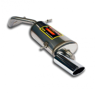 Escape Trasero 100x75 Acero 409 - Vw Polo 6c 1.0 Mpi / Bluemotion (60 - 75 Hp) 2014 -> 2017 Supersprint