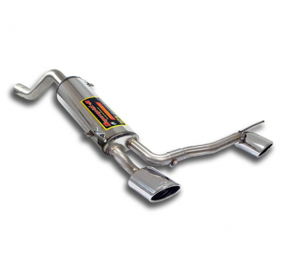 Escape Trasero Derecho-Izquierdo 145x95 - Fiat Grande Punto Evo 1.3 M-Jet (75 Cv - 95 Cv) 2010 -> Supersprint