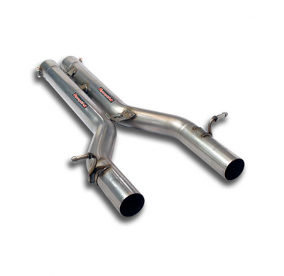 Tubo Central Derecho-Izquierdo "Race Pipe" - Mercedes W204 C63 Amg V8 "Black Series" (Sedan + S.W.- M156 - 517 Cv) 2012 ->(Cat.-