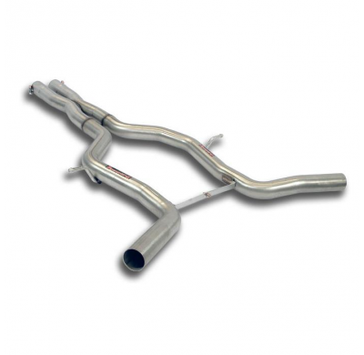 Tubo Central "X-Pipe" - Mercedes W211 E 350 V6 (4v/M272 - 272 Hp) (Sedan + S.W.) '05 ->'09 Supersprint