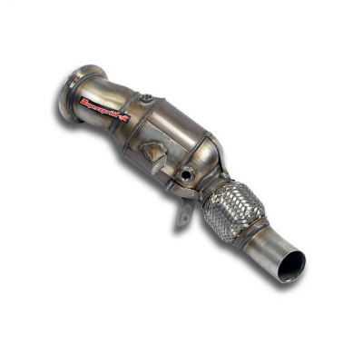 Downpipe + Catalizador Metalico  - Bmw F22 228ix 2.0t (Motor N20 - 245 Cv) 2014 -> 2016 (With Valve) Supersprint