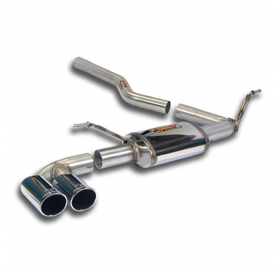 Tubo De Conexión + Escape Trasero Oo80 - Bmw F20 / F21 120d (184 Cv) 2011 -> 2014 Supersprint