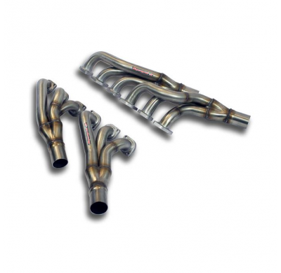 Colectores Derecho + Izquierdo (Volante a La Izquierda) Reemplaza Catalizador - Bmw E66 760li V12 ' 05 -> Supersprint