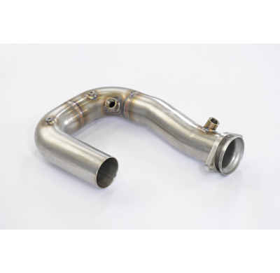 Tubo anterior  Sistema 100% de acero inoxidable para colectores OEM, sobredimensionado Ø65 mm LOTUS EXIGE S Final Edition (260 C