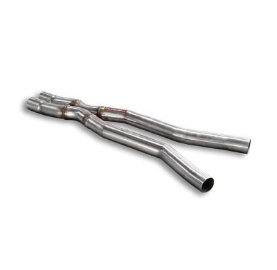 Tubo Central + "X-Pipe" - Audi A8 Quattro 3.7i V8 2003 -> 2009 Supersprint