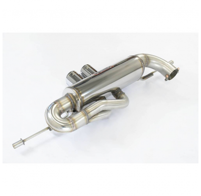 Silencioso trasero Racing OO90 Sistema 100% de acero inoxidable, sobredimensionado Ø76 mm - Solo kit completo LOTUS EVORA S 3.5i